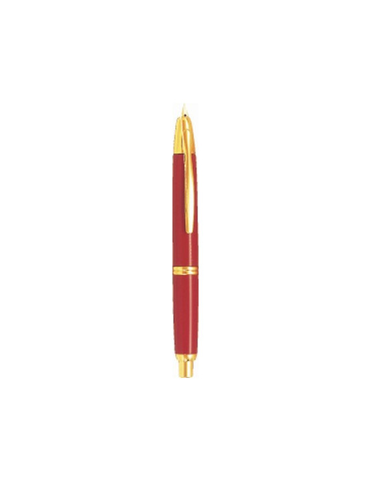 Stylo Plume Capless Or Bordeaux Fin