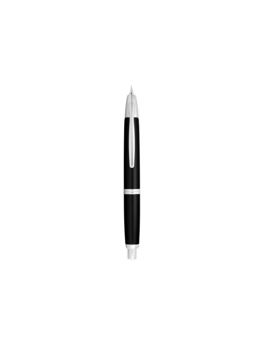 Stylo Plume Capless Rhodium Noir Fin