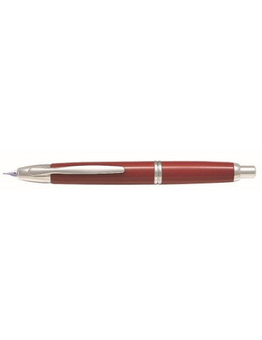 Stylo Plume Capless Rhodium Bordeaux Fin