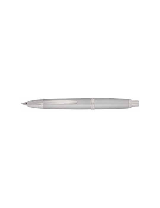 Stylo Plume Capless Rhodium Acier Fin