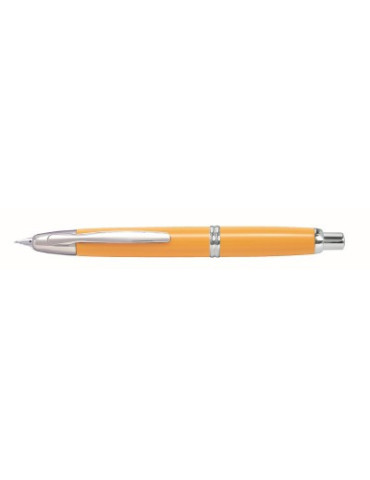 Stylo Plume Capless Rhodium Jaune Medium
