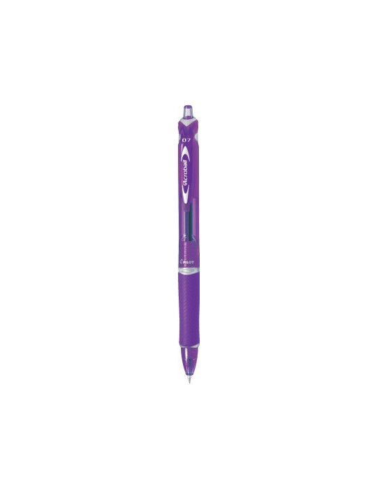 Acroball Clip plastique fin violet Begreen