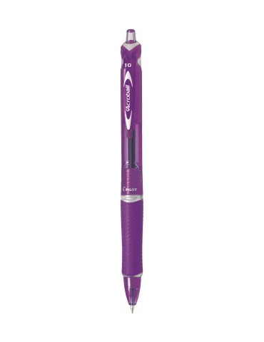 Acroball clip plastique moyen violet Begreen