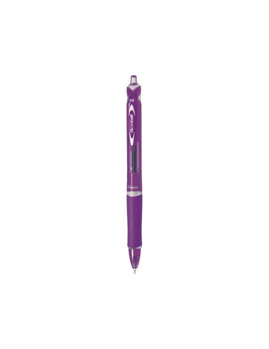 Acroball clip plastique moyen violet Begreen
