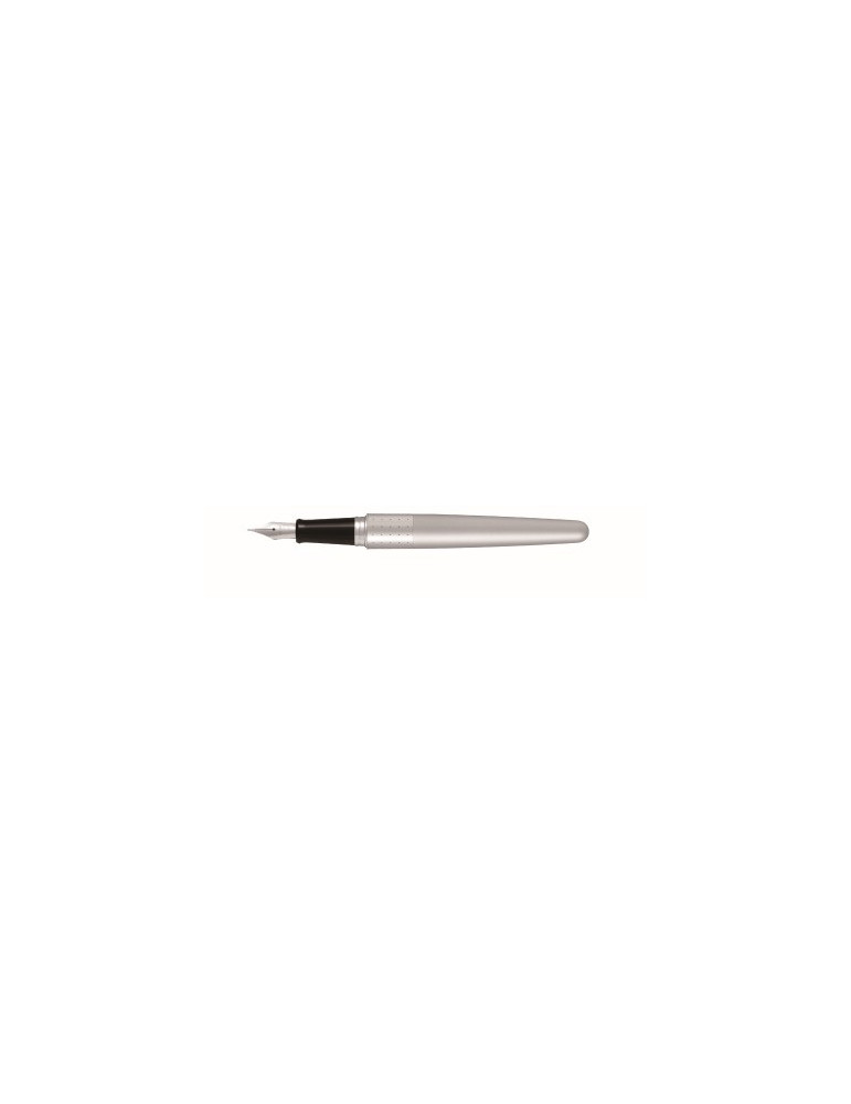 MR STYLO PLUME ARGENT BAGUE POINT