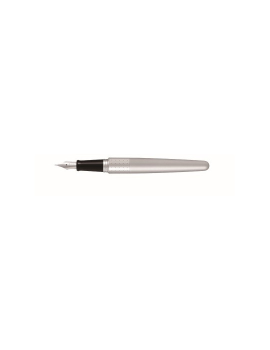 MR STYLO PLUME ARGENT BAGUE POINT