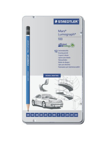 Mars Lumograph potlood - set 12 st
