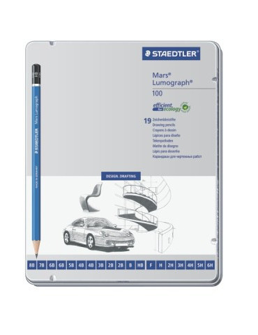 Mars Lumograph crayon - set 19 pc
