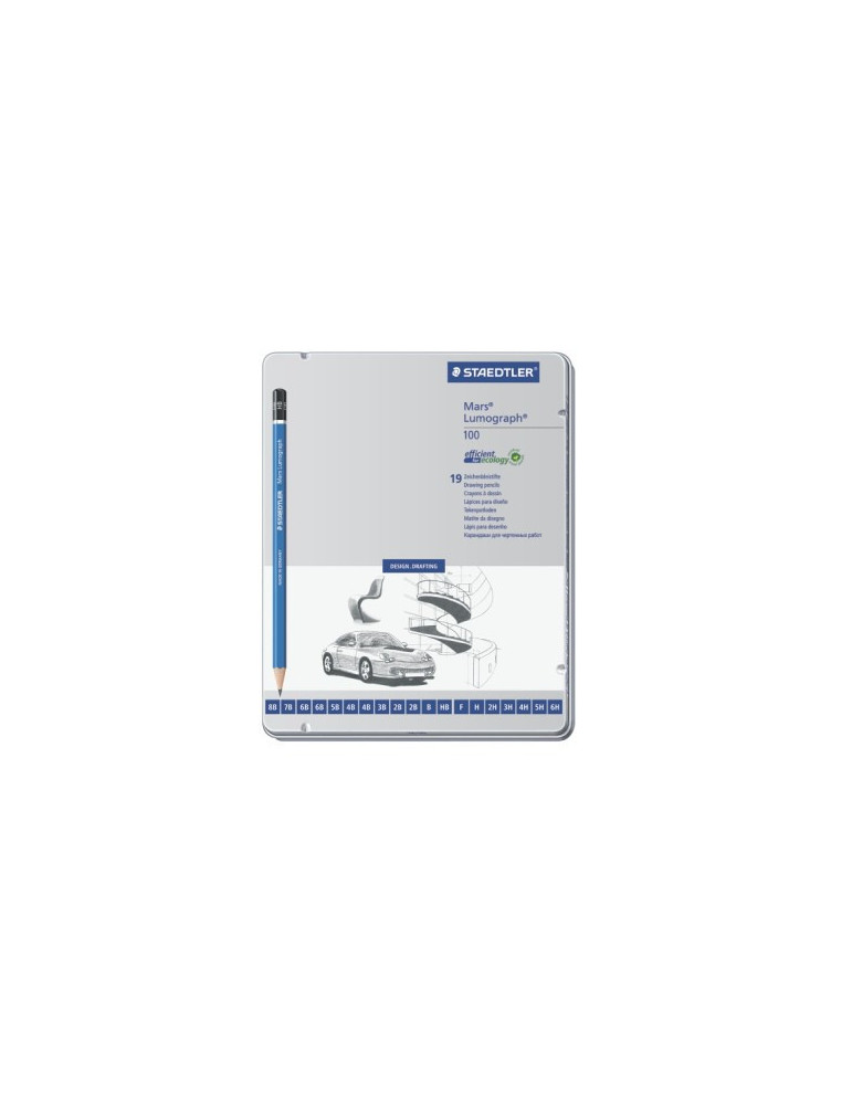 Mars Lumograph potlood - set 19 st