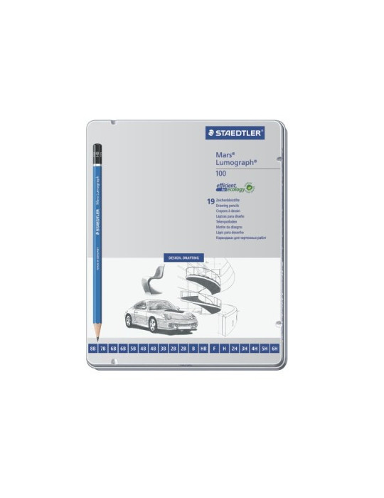 Mars Lumograph potlood - set 19 st
