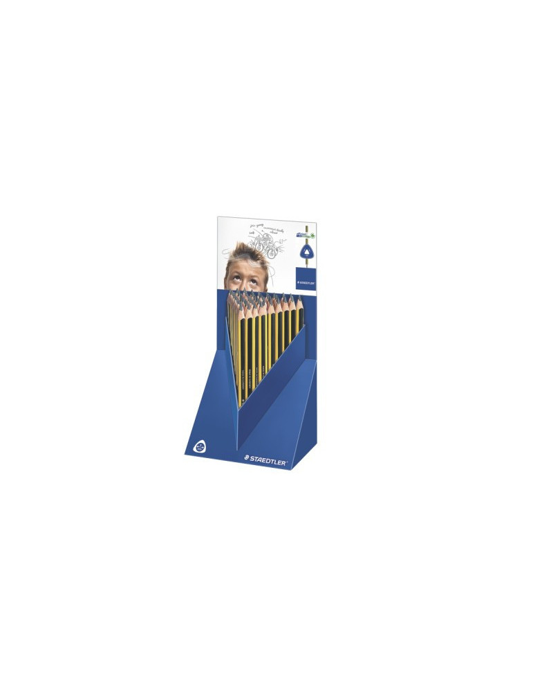 Noris jumbo driekantig potlood - display 48 st