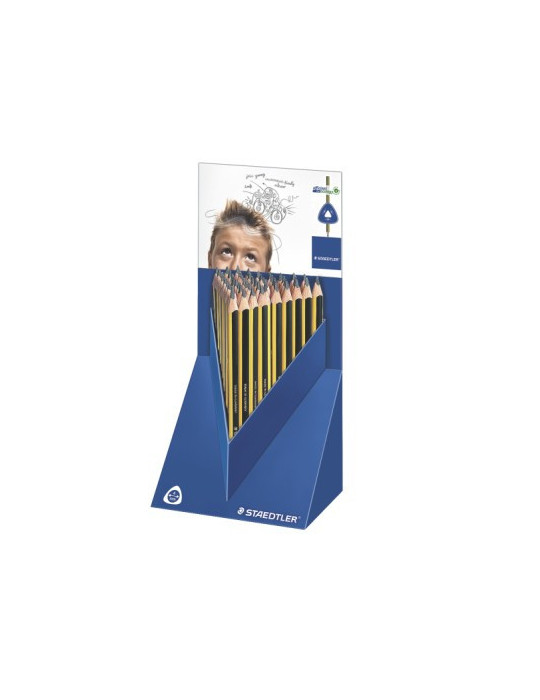 Noris jumbo driekantig potlood - display 48 st