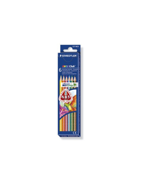 Noris Club crayon couleur - set 6 pc