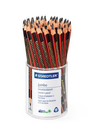 jumbo grafiet leerpotlood 2B - display 50 st