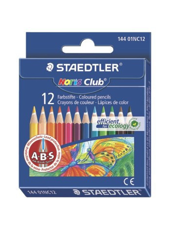 Noris Club crayon de couleur - set 12 pc court