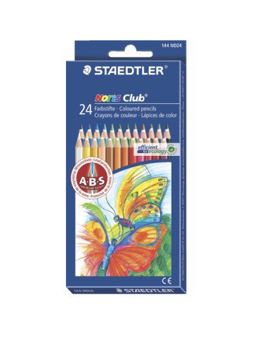 Noris Club kleurpotlood - set 24 st