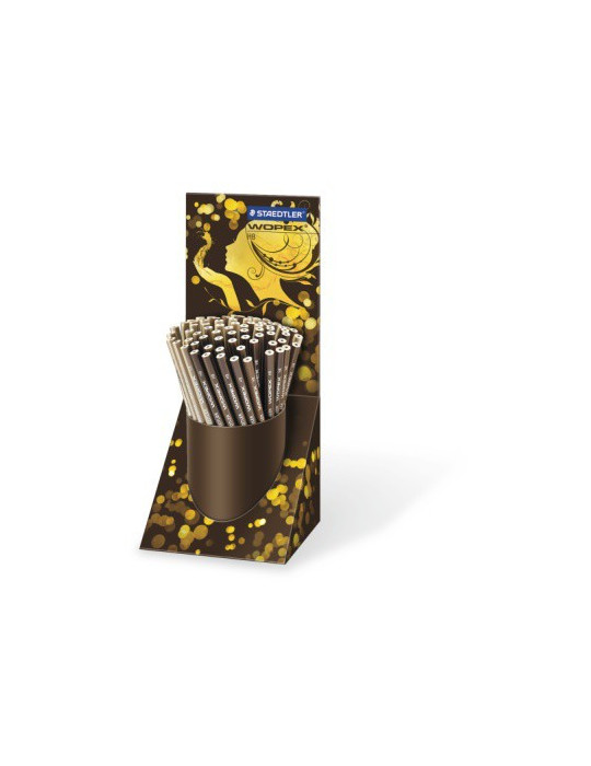 Wopex crayon HB - display 72 pc coffee line