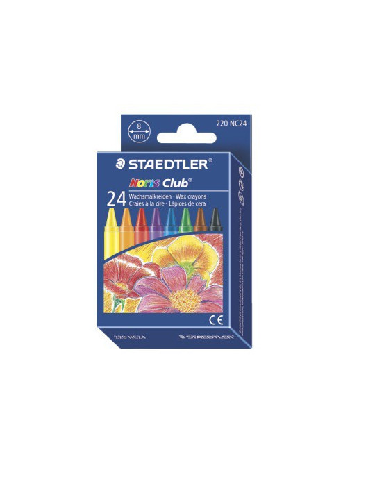 Noris Club craie à la cire - set 24 pc