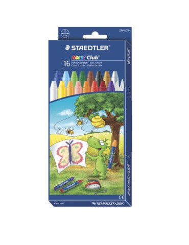 Noris Club craie à la cire - set 16 pc