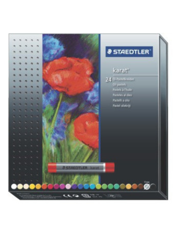 oliepastelkrijt 11 mm - set 24 st DJ