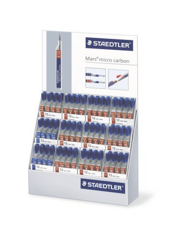 Mars micro carbon fijnstift - display