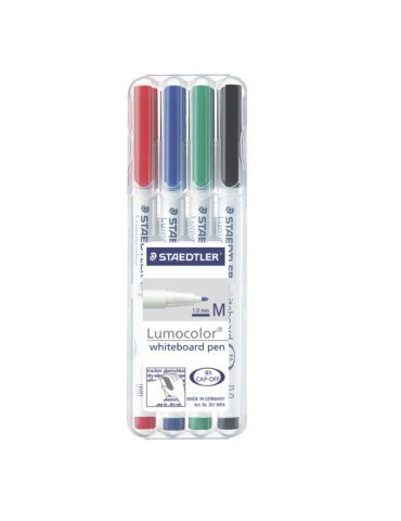 Lumocolor whiteboard pen - Box 4 st