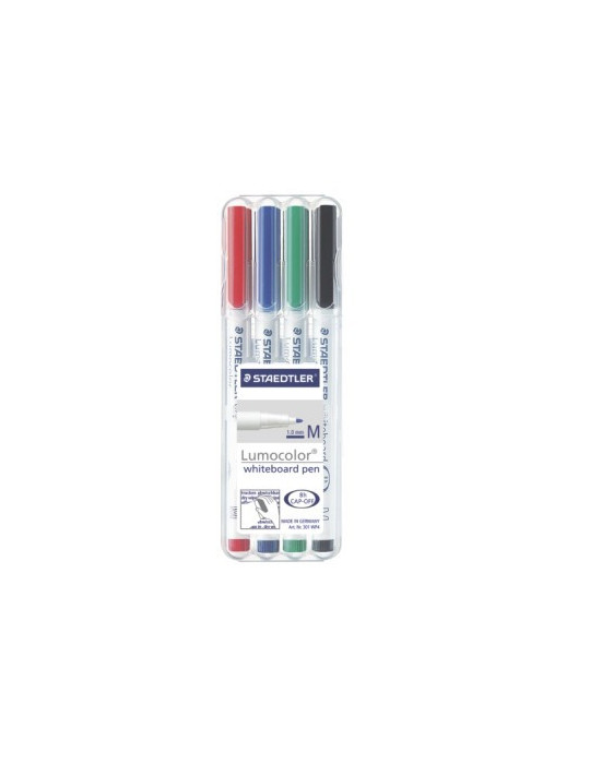 Lumocolor whiteboard pen - Box 4 pc