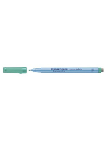 Lumocolor correctable OHP pen F groen
