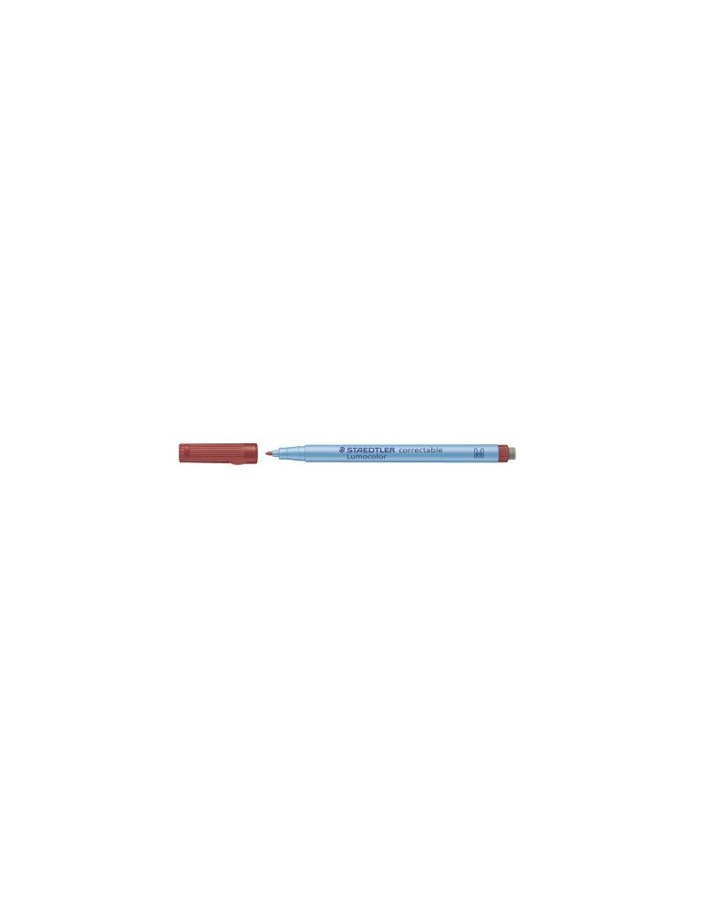 Lumocolor correctable OHP pen M rouge