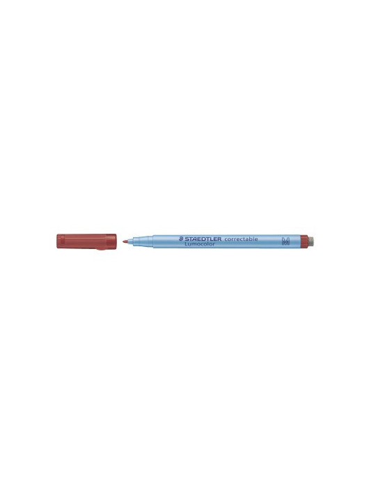 Lumocolor correctable OHP pen M rood
