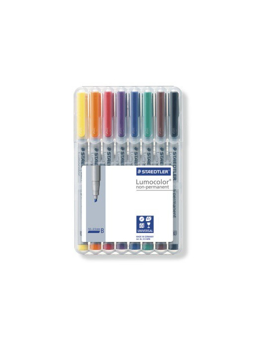 Lumocolor B non-permanent - Box 8 pc