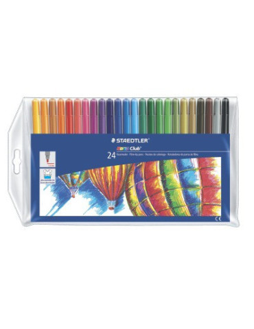 Noris Club kleurstift - set 24 st