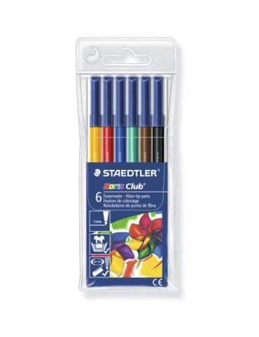 Noris Club feutre - set 6 pc