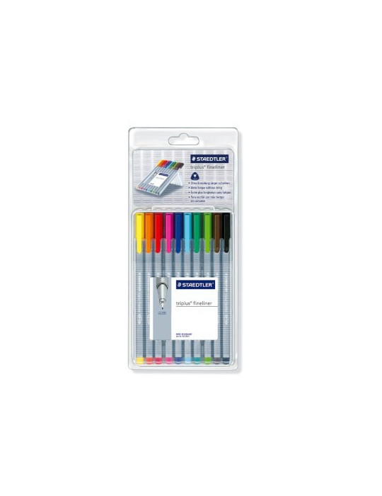 triplus fineliner - blister Box 10 pc