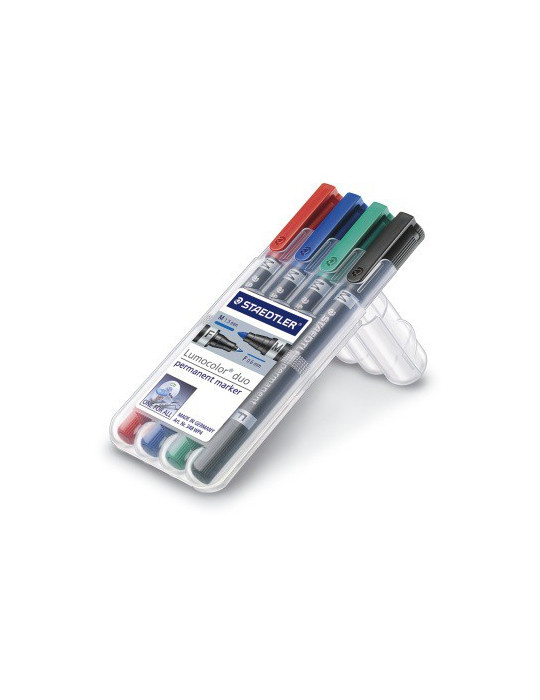 Lumocolor permanent duo (F/M) - Box 4 pc