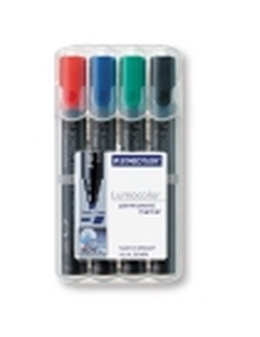 LC perm. marker pointe biseautée - Box 4 pc