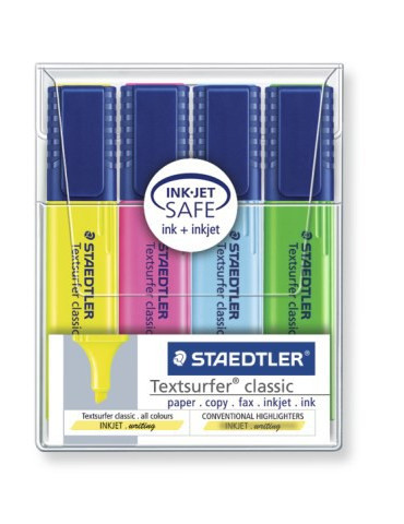 Textsurfer classic surligneur - set 4 pc