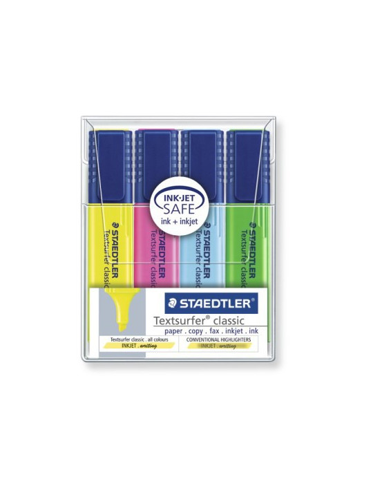 Textsurfer classic surligneur - set 4 pc