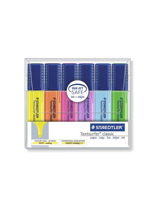 Textsurfer classic surligneur - set 6 pc