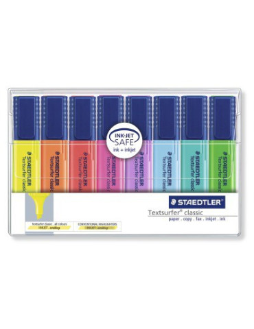 Textsurfer classic surligneur - set 8 pc