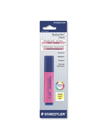Textsurfer classic tekstmarker - blister rose