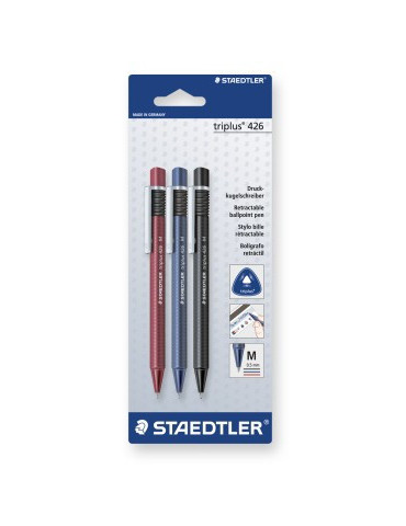 triplus ball 426 M - blister rood, blauw, zwart