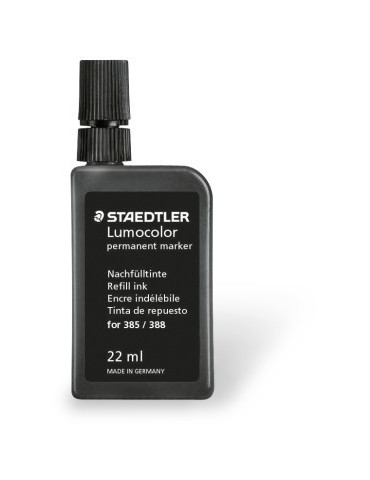 encre pour 388 en flacon, 22 ml, noir