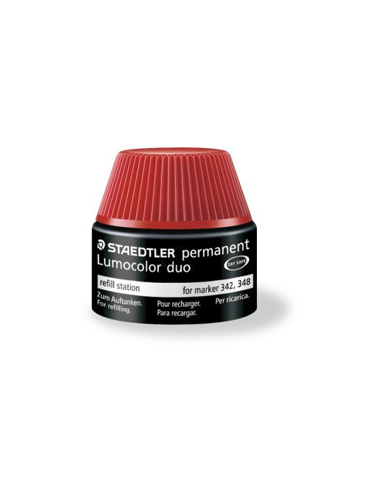 inkt voor 348, 20 ml, rood