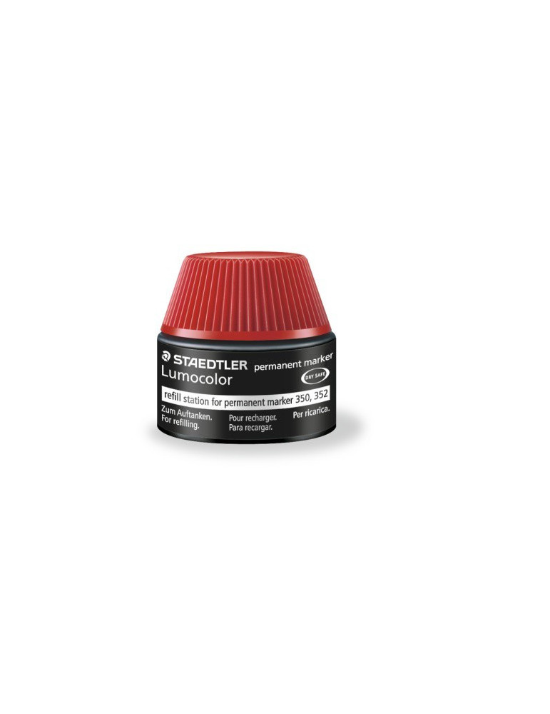 inkt voor 350/352, 30 ml, rood