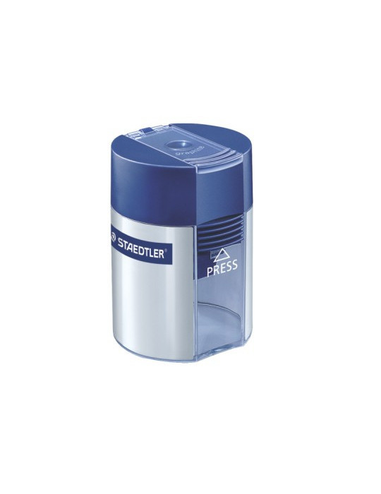 slijper plastiek potje, rond