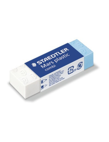 Mars plastic combi gomme crayon et encre