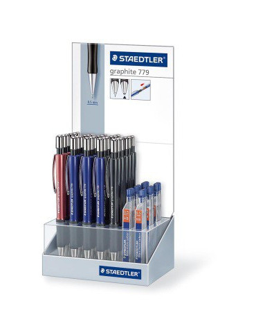 graphite 779 fijnstifthouder - display + fijnstift