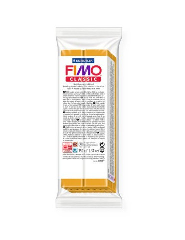 Fimo classic boetseerklei 350g oker