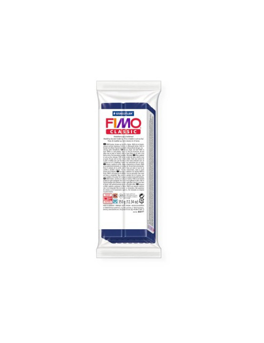Fimo classic pâte à modeler 350g bleu marine